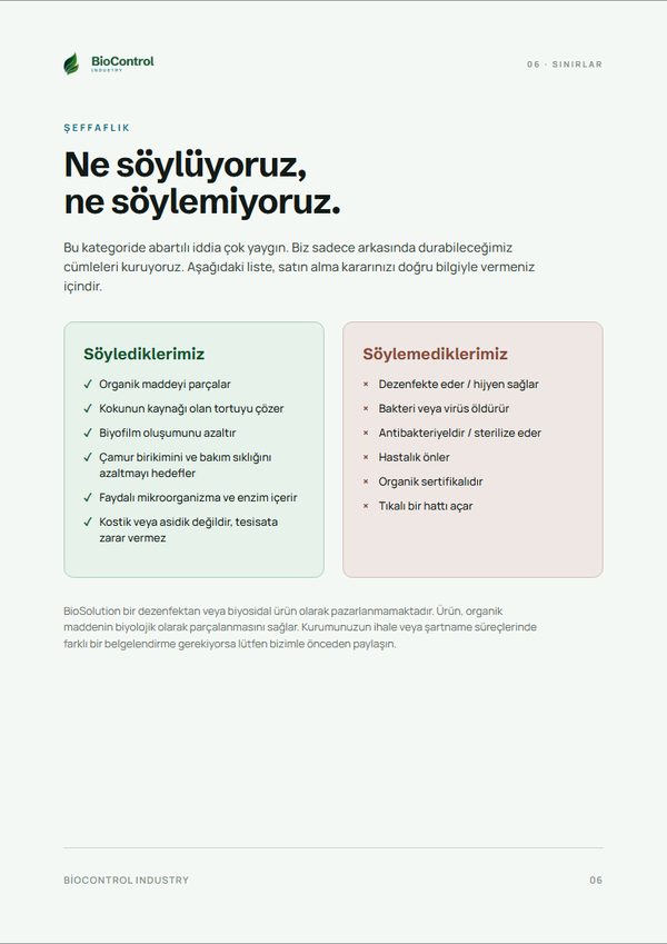 Ne söylüyoruz ne söylemiyoruz sayfası